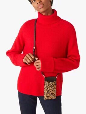 Kate Spade Spencer Leopard Slim Crossbody